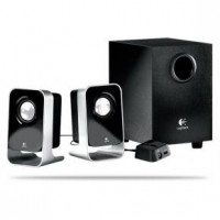 Altavoces Logitech LS21, 2.1, mando a distancia con cable.