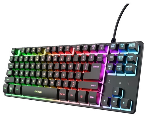 TECLADO TRUST GXT 833 THADO BK