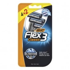 BIC-CUCHILLAS FLEX CL 3 6U