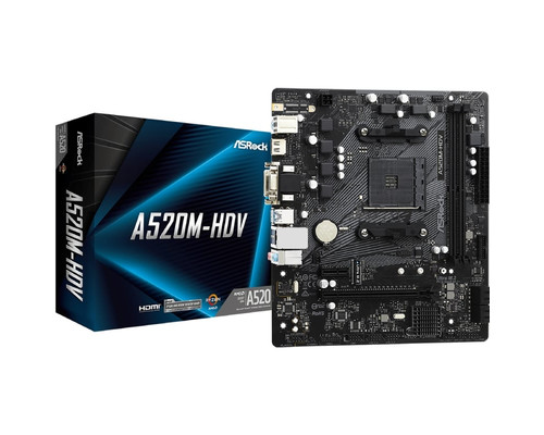 PLACA BASE ASROCK-PB A520M-HDV