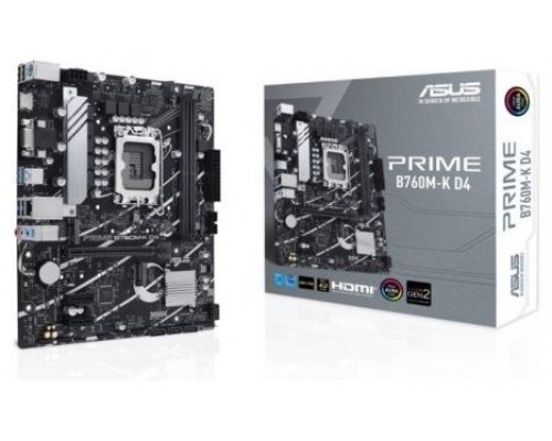 PLACA BASE ASUS PRIME B760M-K D4 V2