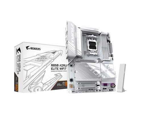 PLACA BASE GIGABYTE B850 A ELITE WF7 ICE PLACA BASE GIGABYTE B850 A ELITE WF7 ICE