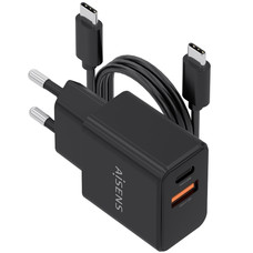 CARGADOR AISENS ASCH-20W2P084-BK CARGADOR AISENS ASCH-20W2P084-BK