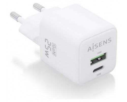 CARGADOR AISENS ASCH-25W2P014-W