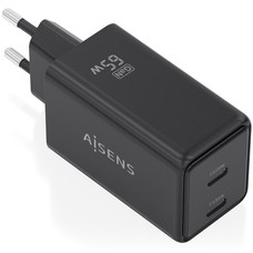 CARGADOR AISENS ASCH-65W2P079-BK CARGADOR AISENS ASCH-65W2P079-BK