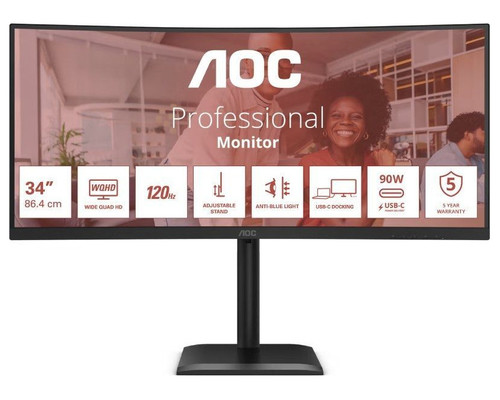 MONITOR AOC CU34E4CV MONITOR AOC CU34E4CV
