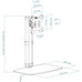 SOPORTE TOOQ DB1127TN-B SOPORTE TOOQ DB1127TN-B