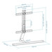 SOPORTE TOOQ DB3265F-B SOPORTE TOOQ DB3265F-B