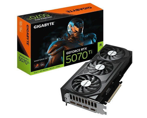 TARJETA GRAFICA GIGABYTE RTX5070TI WI OCV2 16G TARJETA GRAFICA GIGABYTE RTX5070TI WI OCV2 16G