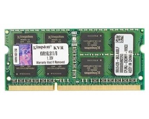 MEMORIA KINGSTON-8GB 1600DDR3 SODIMM