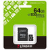 MEMORIA KINGSTON-MICROSD SDCS3 64GB MEMORIA KINGSTON-MICROSD SDCS3 64GB