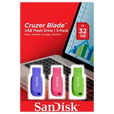 PENDRIVE SANDISK CB 32GB X3