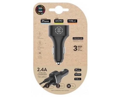 PENDRIVE TECH1TECH-CARGA COCHE TEC2802