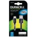 CABLE DURACELLLE USB-LIGHTNING NEGR